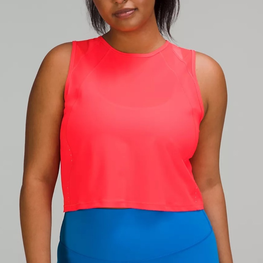 Lululemon Cropped Sculpt Tank Flare